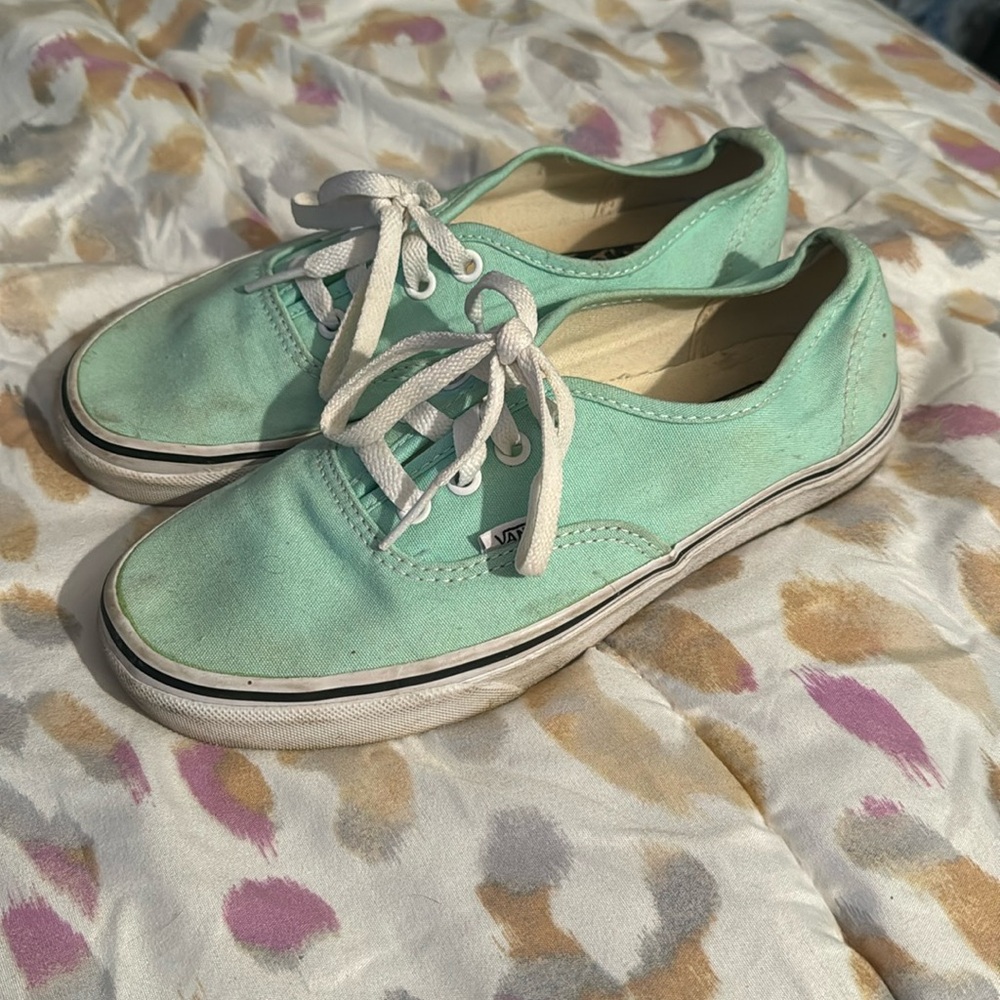Teal Vans